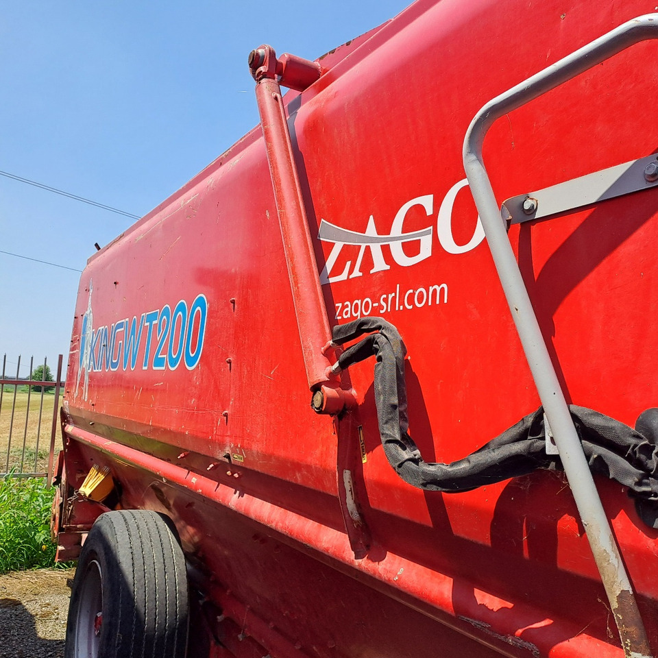 CARRO MISCELATORE TRAINATO ZAGO KING WT 200 - Carro miscelatore: foto 5 CARRO MISCELATORE TRAINATO ZAGO KING WT 200 - Carro miscelatore: foto 5