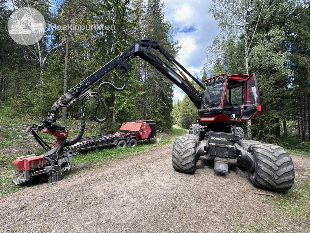 Komatsu 901 TX - Abbattitrice forestale: foto 3 Komatsu 901 TX - Abbattitrice forestale: foto 3