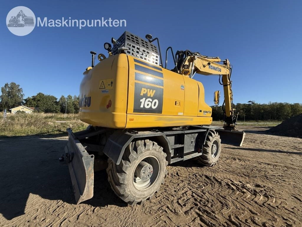 Komatsu PW 160 - Escavatore gommato: foto 5 Komatsu PW 160 - Escavatore gommato: foto 5