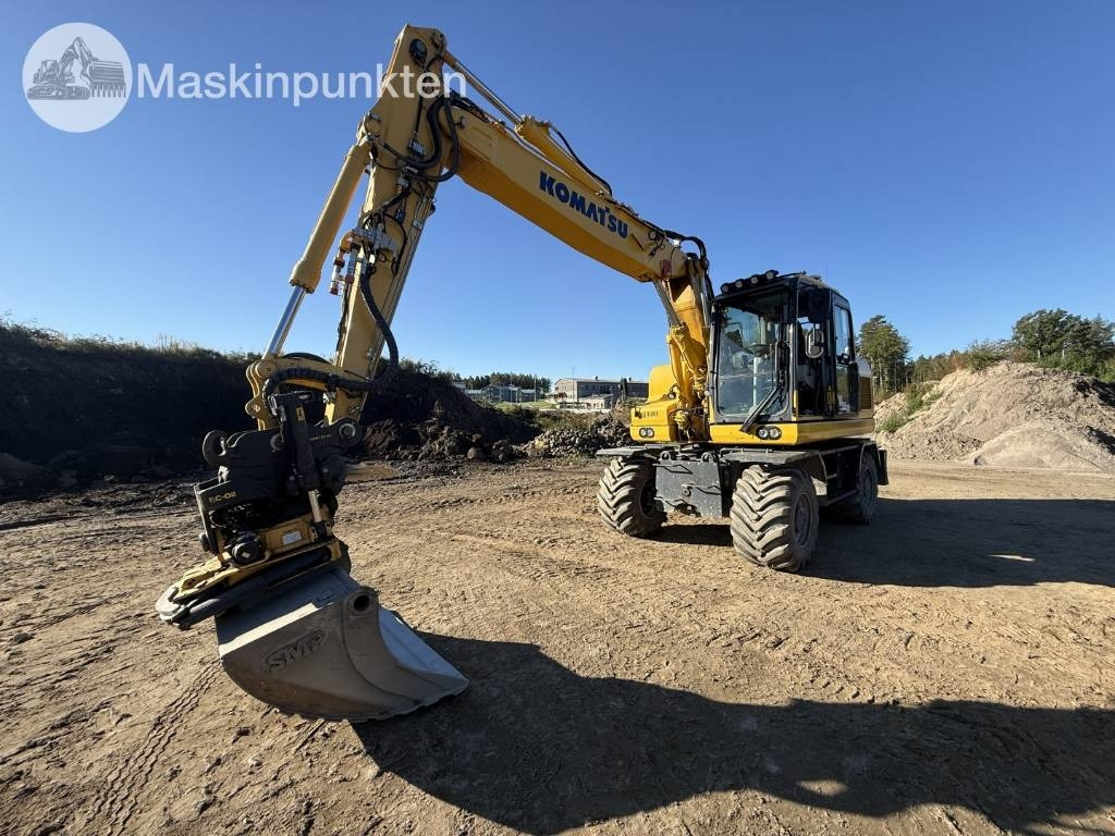 Komatsu PW 160 - Escavatore gommato: foto 1 Komatsu PW 160 - Escavatore gommato: foto 1