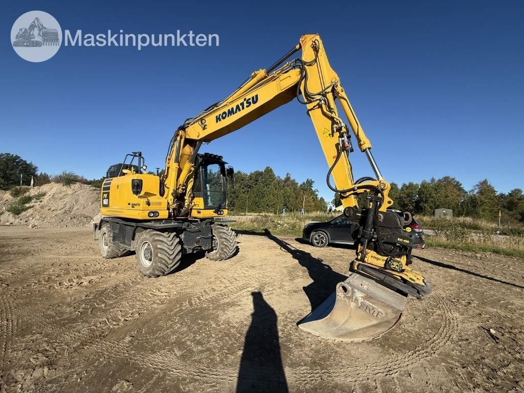 Komatsu PW 160 - Escavatore gommato: foto 3 Komatsu PW 160 - Escavatore gommato: foto 3
