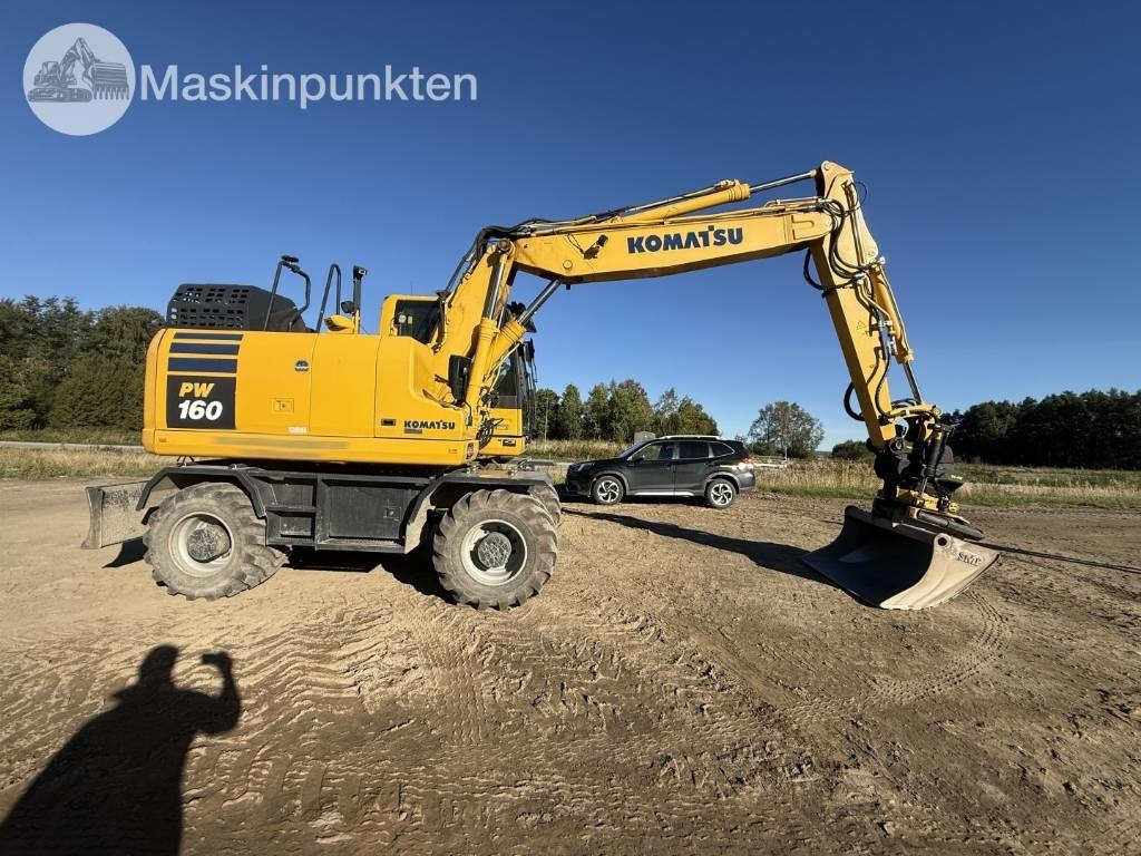Komatsu PW 160 - Escavatore gommato: foto 4 Komatsu PW 160 - Escavatore gommato: foto 4