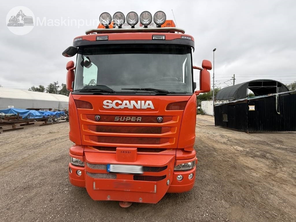 Scania R 450 EKIPAGE FASSI F950 - Camion con gru: foto 2 Scania R 450 EKIPAGE FASSI F950 - Camion con gru: foto 2