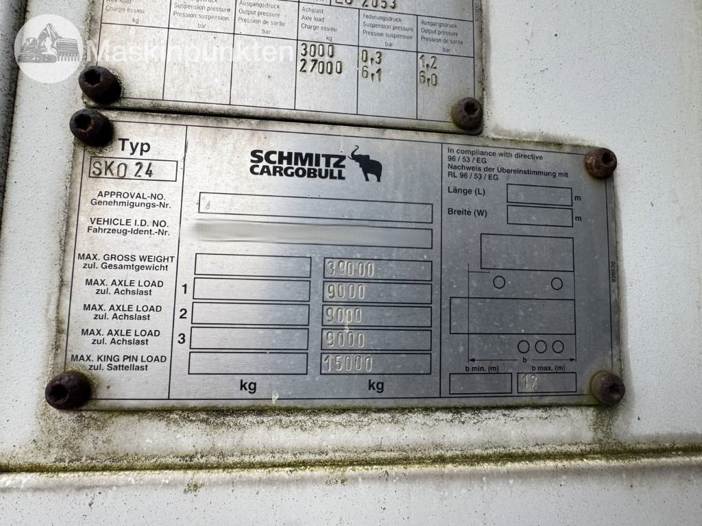 Schmitz SKO 24 - Semirimorchio frigorifero: foto 5 Schmitz SKO 24 - Semirimorchio frigorifero: foto 5