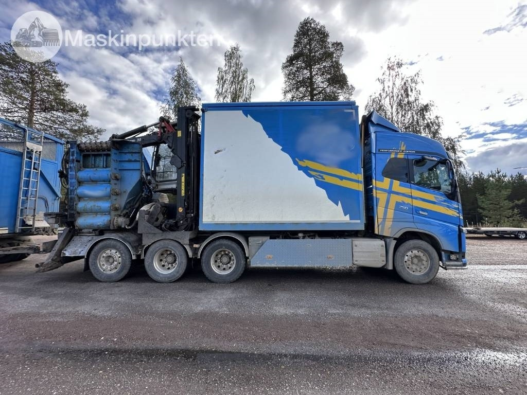 Volvo FH 16 750 - Autocarro con pianale/ Cassone fisso, Camion con gru: foto 5 Volvo FH 16 750 - Autocarro con pianale/ Cassone fisso, Camion con gru: foto 5