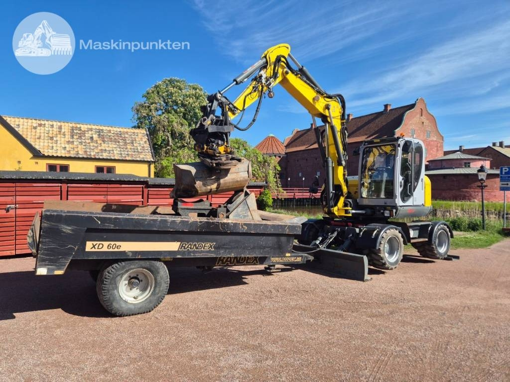 Wacker Neuson EW 100 med vagn - Escavatore gommato: foto 1 Wacker Neuson EW 100 med vagn - Escavatore gommato: foto 1