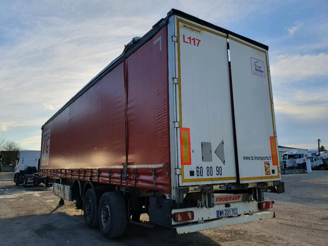 Semirimorchio centinato FRUEHAUF SEMI SAVOYARDE FST4FC: foto 7