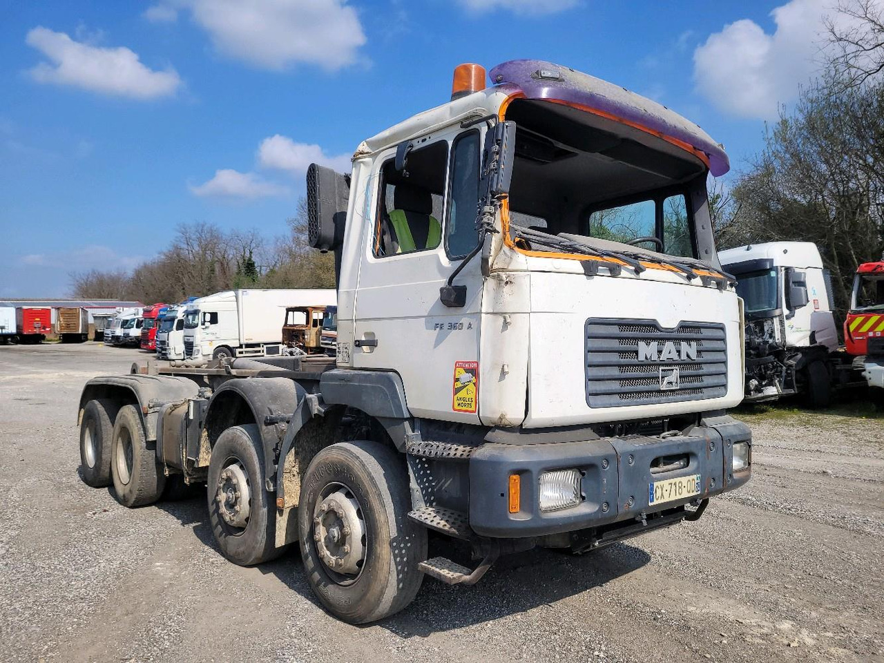 MN FE360A POLYBENNE 8X4 - Autocarro portacontainer/ Caisse interchangeable: foto 1 MN FE360A POLYBENNE 8X4 - Autocarro portacontainer/ Caisse interchangeable: foto 1