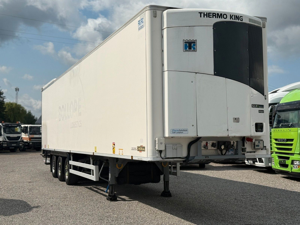 Chereau THERMO KING SLXe DIESEL/ELECTRIC SAF - Semirimorchio frigorifero: foto 1 Chereau THERMO KING SLXe DIESEL/ELECTRIC SAF - Semirimorchio frigorifero: foto 1