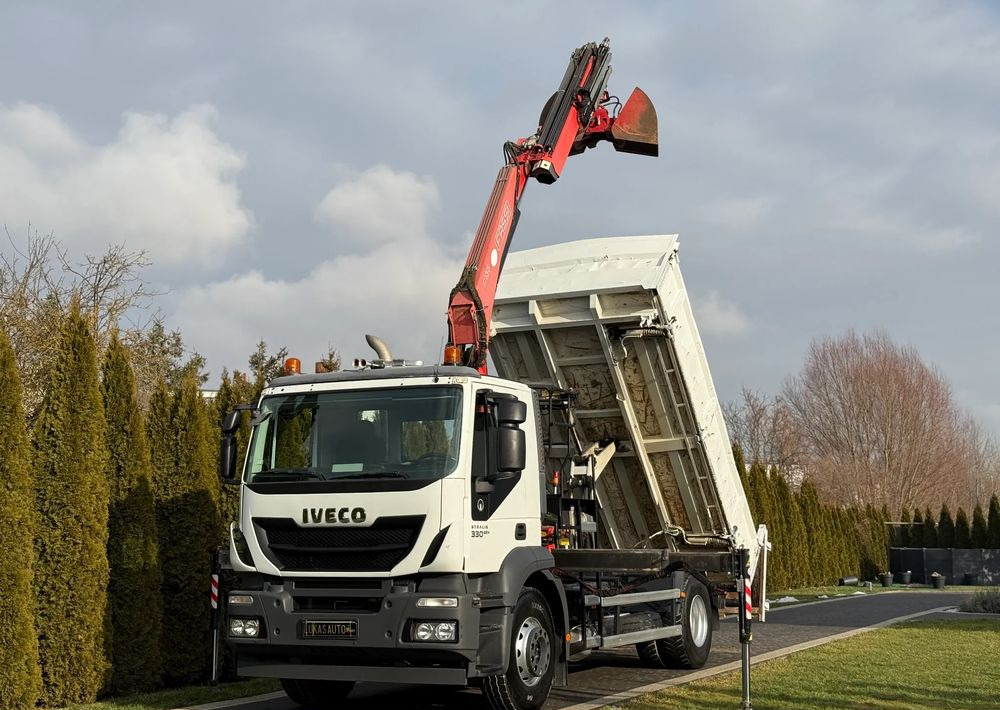 Iveco STRALIS 330 / 4x2 / FASSI F135 / WYWROTKA - Autocarro ribaltabile: foto 1 Iveco STRALIS 330 / 4x2 / FASSI F135 / WYWROTKA - Autocarro ribaltabile: foto 1