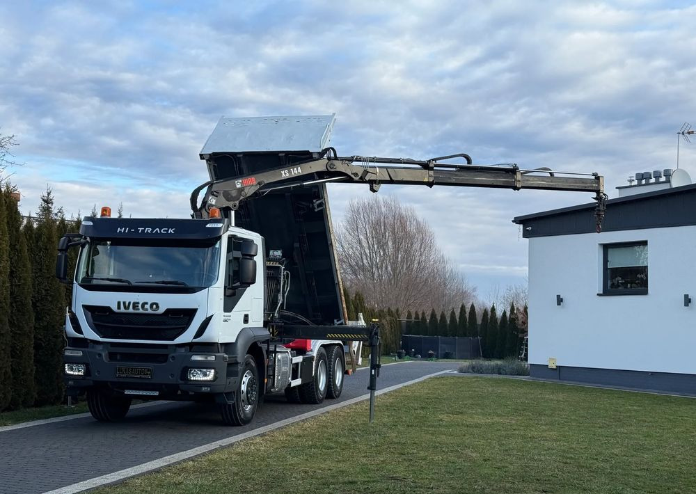 Iveco TRAKKER 450 6X4 PODWÓJNA HYDRO-BURTA HIAB 104 - Autocarro ribaltabile: foto 1 Iveco TRAKKER 450 6X4 PODWÓJNA HYDRO-BURTA HIAB 104 - Autocarro ribaltabile: foto 1