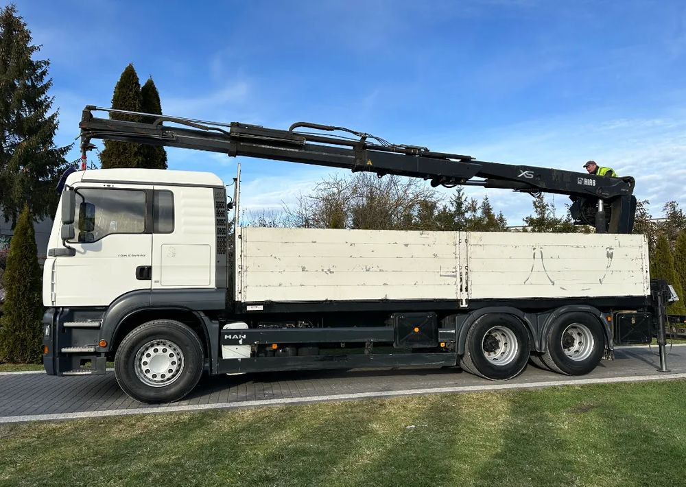 MAN TGA 24.410 6x4 HIAB MANUAL - Autocarro con pianale/ Cassone fisso, Camion con gru: foto 5 MAN TGA 24.410 6x4 HIAB MANUAL - Autocarro con pianale/ Cassone fisso, Camion con gru: foto 5