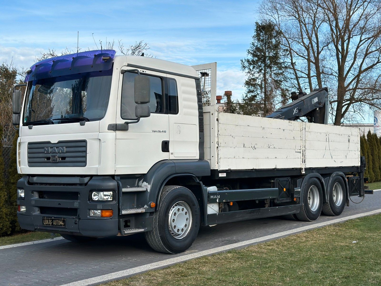 MAN TGA 26.410 6x4 HIAB MANUAL - Camion con gru: foto 2 MAN TGA 26.410 6x4 HIAB MANUAL - Camion con gru: foto 2