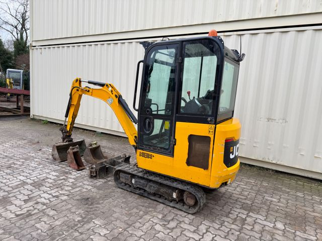 JCB 16C-1 /2022 BJ/939 H/verbr. Laufwerk/3xLöffel - Miniescavatore: foto 3 JCB 16C-1 /2022 BJ/939 H/verbr. Laufwerk/3xLöffel - Miniescavatore: foto 3