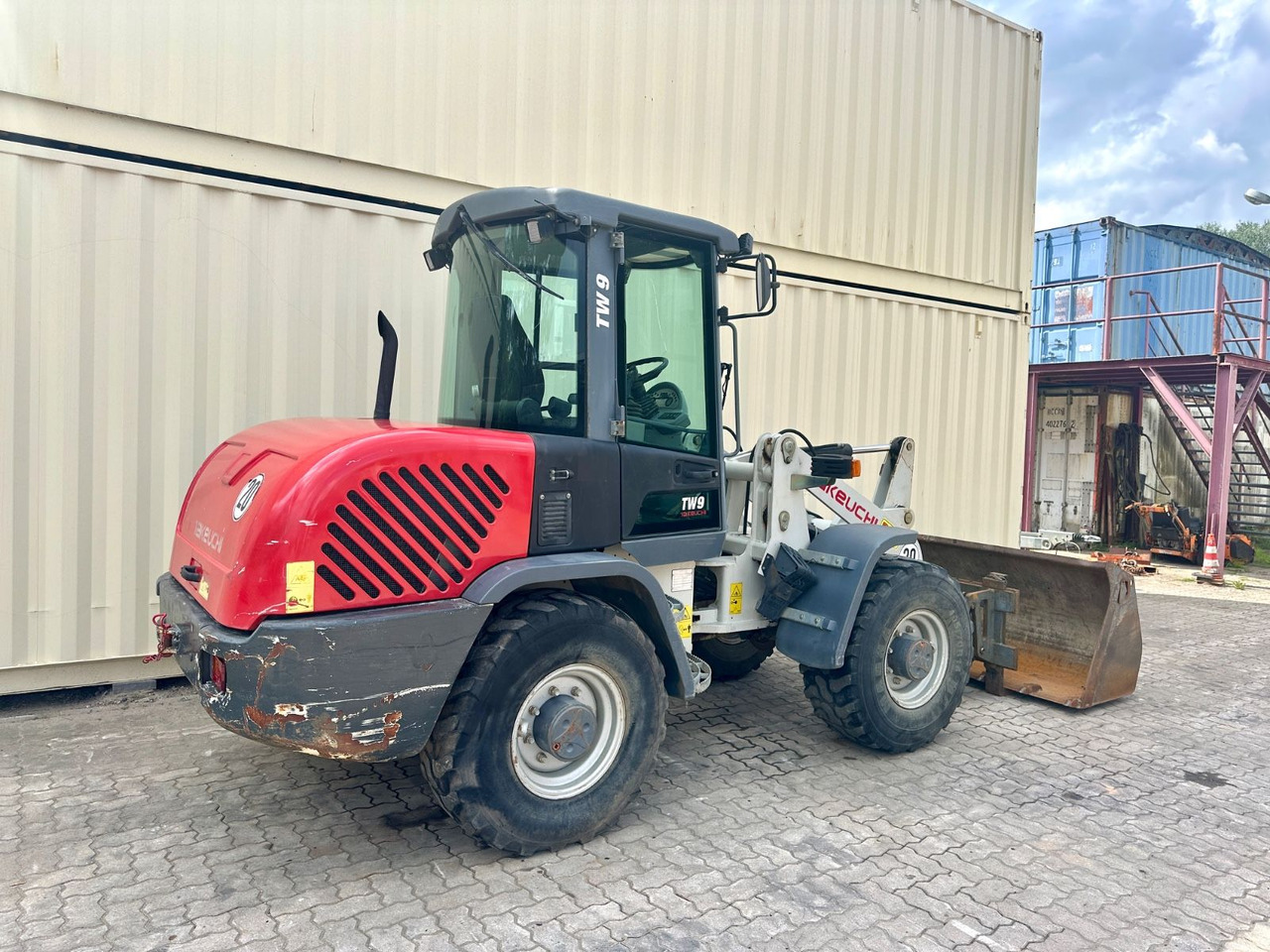 Terex TL80/2014 BJ/Schaufel + Gabel/ Deutsche Maschine - Pala gommata: foto 5 Terex TL80/2014 BJ/Schaufel + Gabel/ Deutsche Maschine - Pala gommata: foto 5
