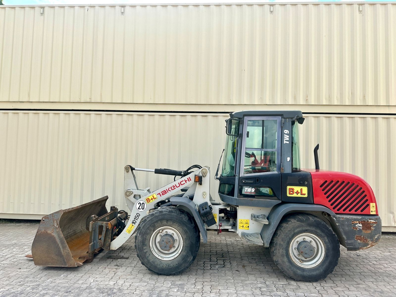 Terex TL80/2014 BJ/Schaufel + Gabel/ Deutsche Maschine - Pala gommata: foto 2 Terex TL80/2014 BJ/Schaufel + Gabel/ Deutsche Maschine - Pala gommata: foto 2