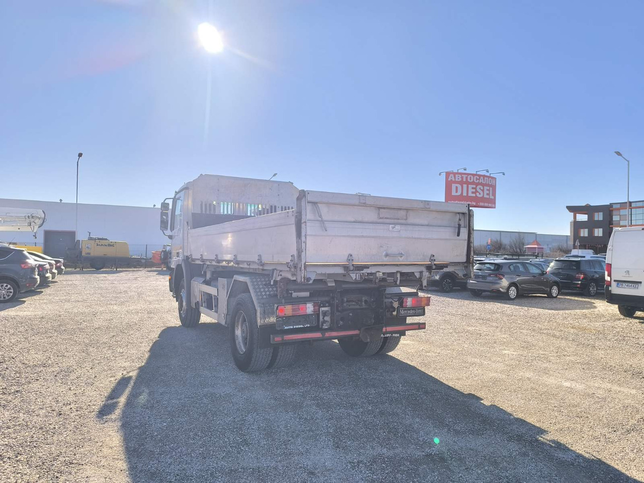 MERCEDES-BENZ Actros 1855 4X4 - Autocarro ribaltabile: foto 5 MERCEDES-BENZ Actros 1855 4X4 - Autocarro ribaltabile: foto 5