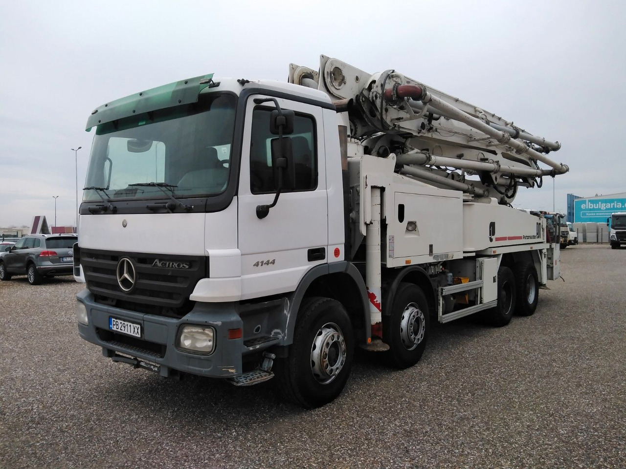 Mercedes-Benz ACTROS 4144 PUTZMEISTER M42 - Pompa autocarrata: foto 3 Mercedes-Benz ACTROS 4144 PUTZMEISTER M42 - Pompa autocarrata: foto 3
