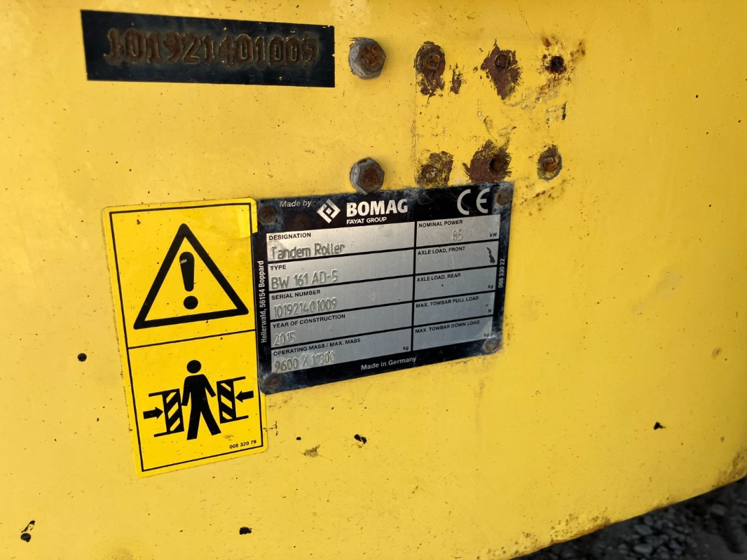 BOMAG DE BW 161 AD-5 Stage IIIb/Tier 4i - Rullo stradale: foto 2 BOMAG DE BW 161 AD-5 Stage IIIb/Tier 4i - Rullo stradale: foto 2