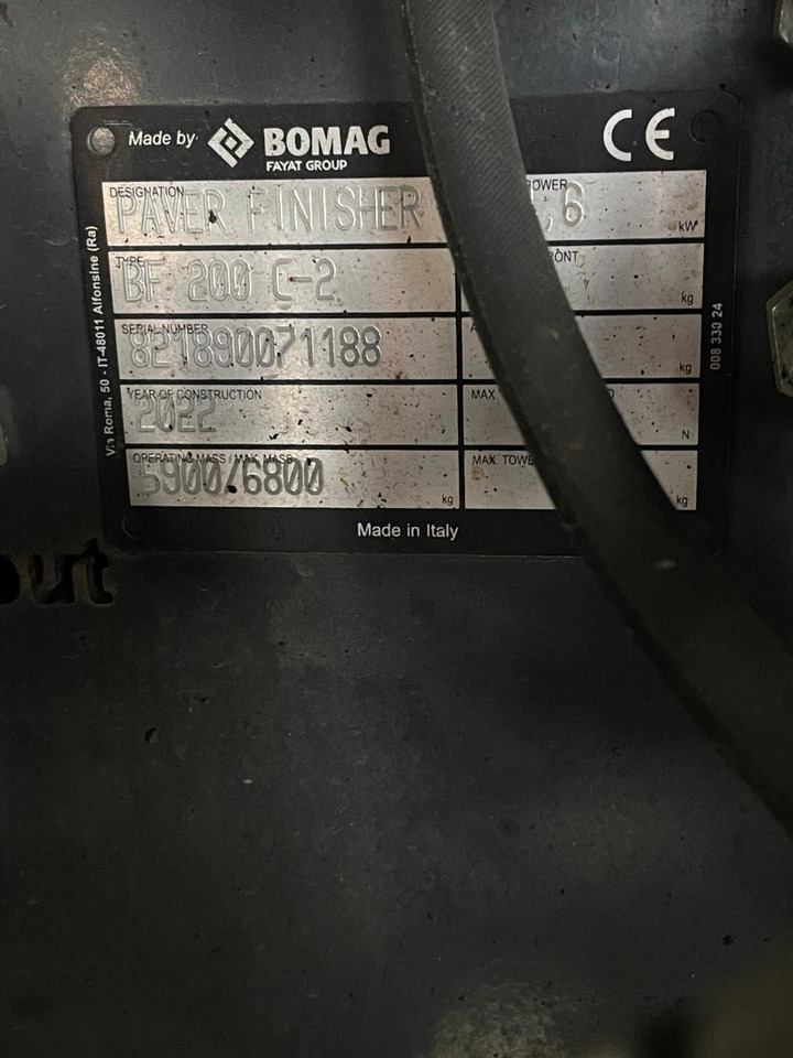 BOMAG IT BF 200 C-2 S200 TV Stage V/Tier 4f - Finitrice: foto 3 BOMAG IT BF 200 C-2 S200 TV Stage V/Tier 4f - Finitrice: foto 3