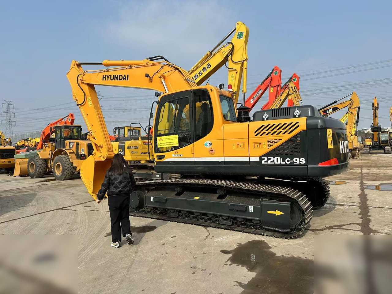 HYUNDAI ROBEX 220 LC-9S - Escavatore cingolato: foto 3 HYUNDAI ROBEX 220 LC-9S - Escavatore cingolato: foto 3