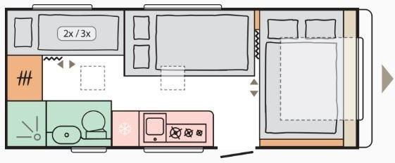 Adria Adora 573 PT* Fb-Temp.*Alde-Warmwasser-Hz. - Caravan: foto 4 Adria Adora 573 PT* Fb-Temp.*Alde-Warmwasser-Hz. - Caravan: foto 4