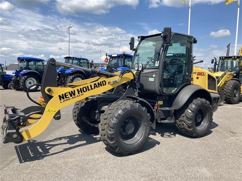 New Holland W80C ZR-HS Long Reach - High Speed - Pala gommata: foto 1 New Holland W80C ZR-HS Long Reach - High Speed - Pala gommata: foto 1