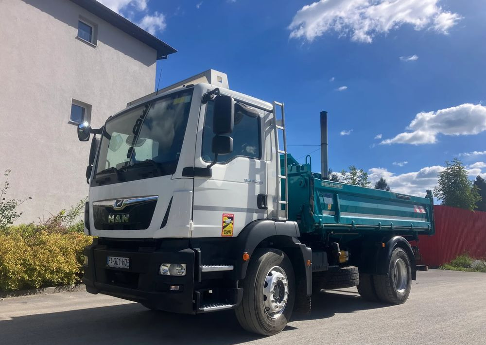 MAN MAN TGM 18.290 kiper MEILLER wywrotka blokada mostu - Autocarro ribaltabile: foto 2 MAN MAN TGM 18.290 kiper MEILLER wywrotka blokada mostu - Autocarro ribaltabile: foto 2