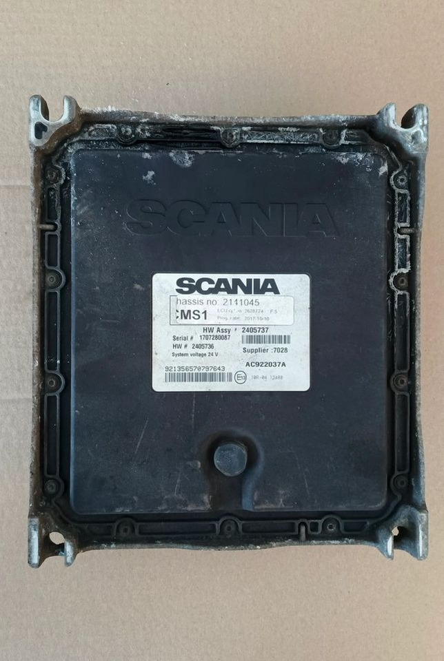 SCANIA R S STEROWNIK KOMPUTER MODUŁ CMS1 2405736 - ECU per Camion: foto 1 SCANIA R S STEROWNIK KOMPUTER MODUŁ CMS1 2405736 - ECU per Camion: foto 1