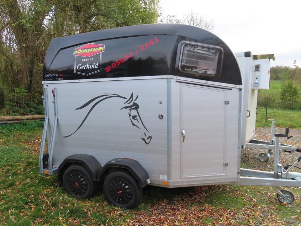 Trailer trasporto cavalli Böckmann Pferdeanhänger, Champion, Esprit, Sattelkammer, 100 km/h: foto 18