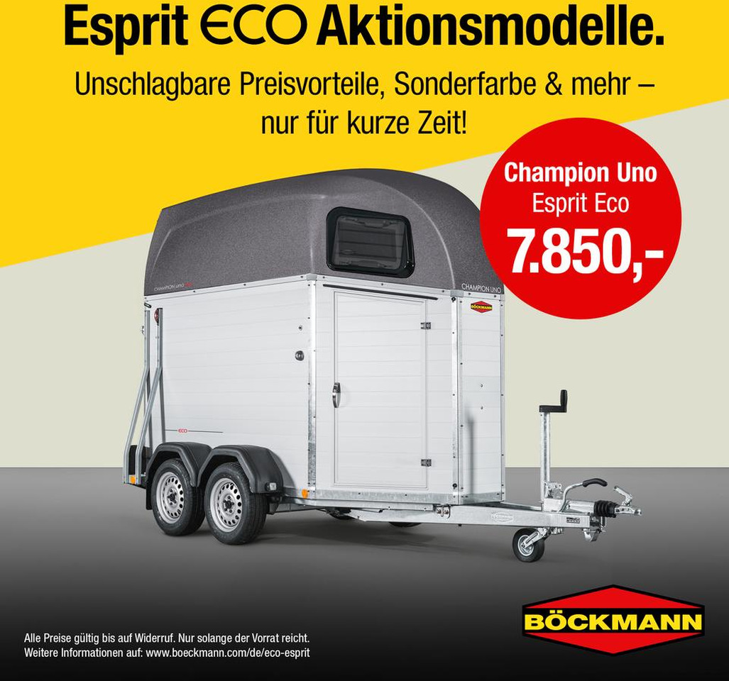 Trailer trasporto cavalli Böckmann Pferdeanhänger Champion UNO Esprit Eco: foto 15