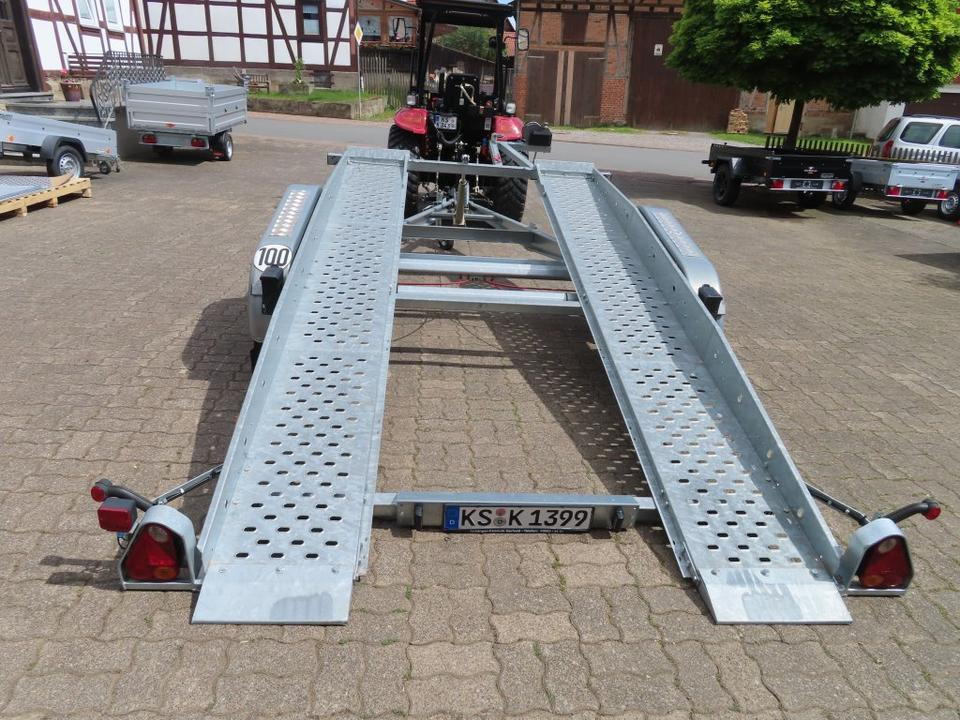 Leih, PKW Anhänger, Autotransporter, Mietanhänger, 100 km/h, - Rimorchio bisarca: foto 5 Leih, PKW Anhänger, Autotransporter, Mietanhänger, 100 km/h, - Rimorchio bisarca: foto 5