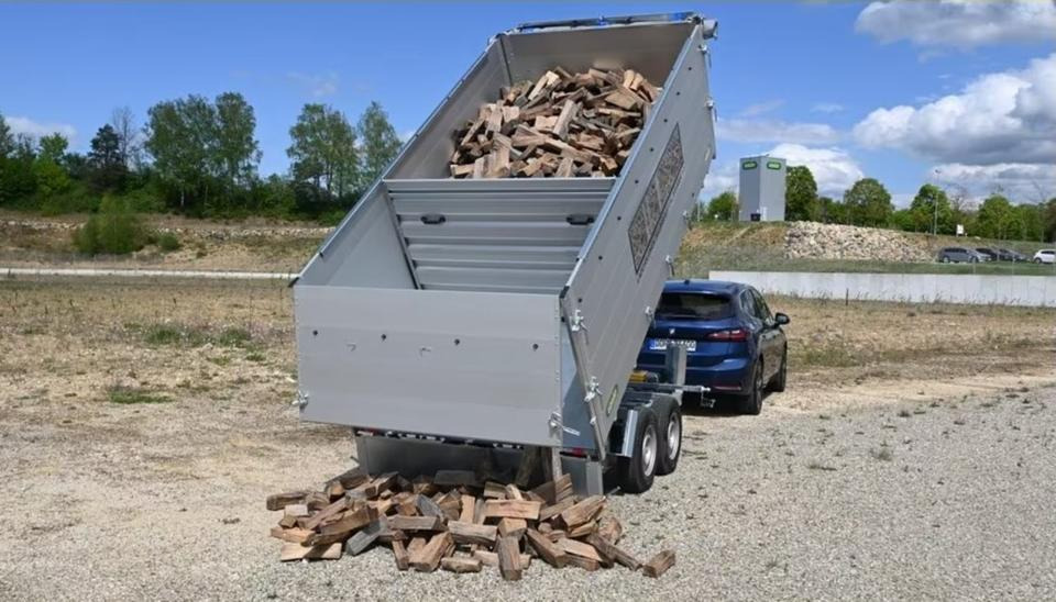 Pkw Anhänger UNSINN Brennholzanhänger 3,5t. Kipper Holz Transport - Rimorchio ribaltabile: foto 1 Pkw Anhänger UNSINN Brennholzanhänger 3,5t. Kipper Holz Transport - Rimorchio ribaltabile: foto 1