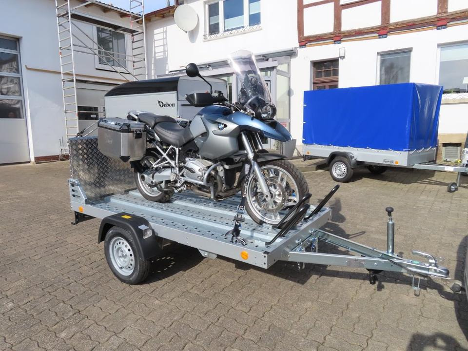 TPV KD-MU-T3 Motorradanhänger PKW-Anhänger 100km/h - Rimorchio per moto: foto 1 TPV KD-MU-T3 Motorradanhänger PKW-Anhänger 100km/h - Rimorchio per moto: foto 1