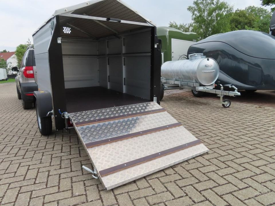 TPV Kleinviehanhänger 750kg Flügeltür Viehanhänger Ziegen Schafe - Rimorchio trasporto bestiame: foto 4 TPV Kleinviehanhänger 750kg Flügeltür Viehanhänger Ziegen Schafe - Rimorchio trasporto bestiame: foto 4