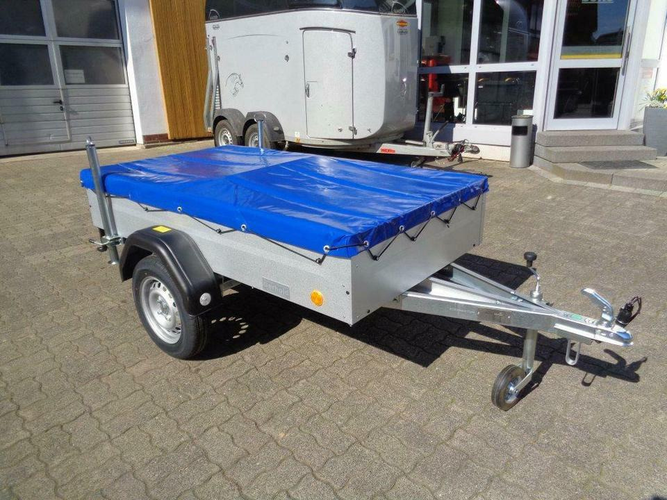 TPV PKW-Anhänger 750 kg Flachplane Stützen - Rimorchio per auto: foto 2 TPV PKW-Anhänger 750 kg Flachplane Stützen - Rimorchio per auto: foto 2