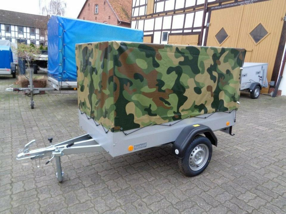 TPV PKW-Anhänger, Plane und Spriegel, 750 kg - Rimorchio per auto: foto 1 TPV PKW-Anhänger, Plane und Spriegel, 750 kg - Rimorchio per auto: foto 1
