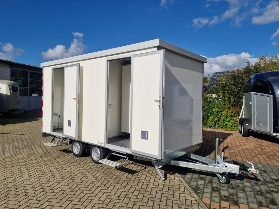 Toilettenwagen Sanitär-Anhänger WC Wagen 3xD, 1xH+3U - Contenitore abitativo, Rimorchio: foto 5 Toilettenwagen Sanitär-Anhänger WC Wagen 3xD, 1xH+3U - Contenitore abitativo, Rimorchio: foto 5