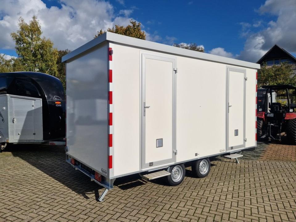 Toilettenwagen Sanitär-Anhänger WC Wagen 3xD, 1xH+3U - Contenitore abitativo, Rimorchio: foto 3 Toilettenwagen Sanitär-Anhänger WC Wagen 3xD, 1xH+3U - Contenitore abitativo, Rimorchio: foto 3