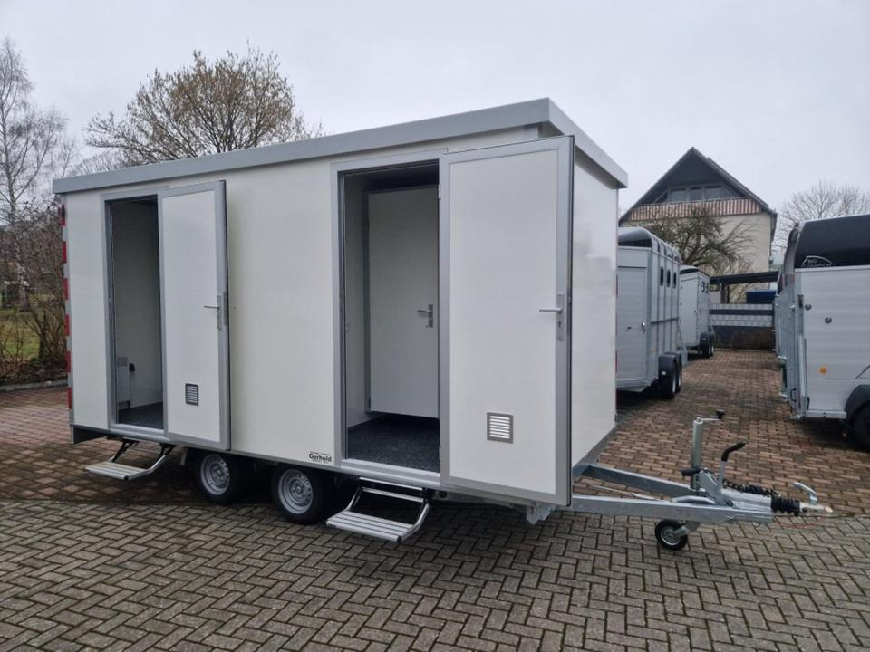 Toilettenwagen WC Wagen Klowagen Mieten Leihen - Contenitore abitativo, Rimorchio: foto 1 Toilettenwagen WC Wagen Klowagen Mieten Leihen - Contenitore abitativo, Rimorchio: foto 1