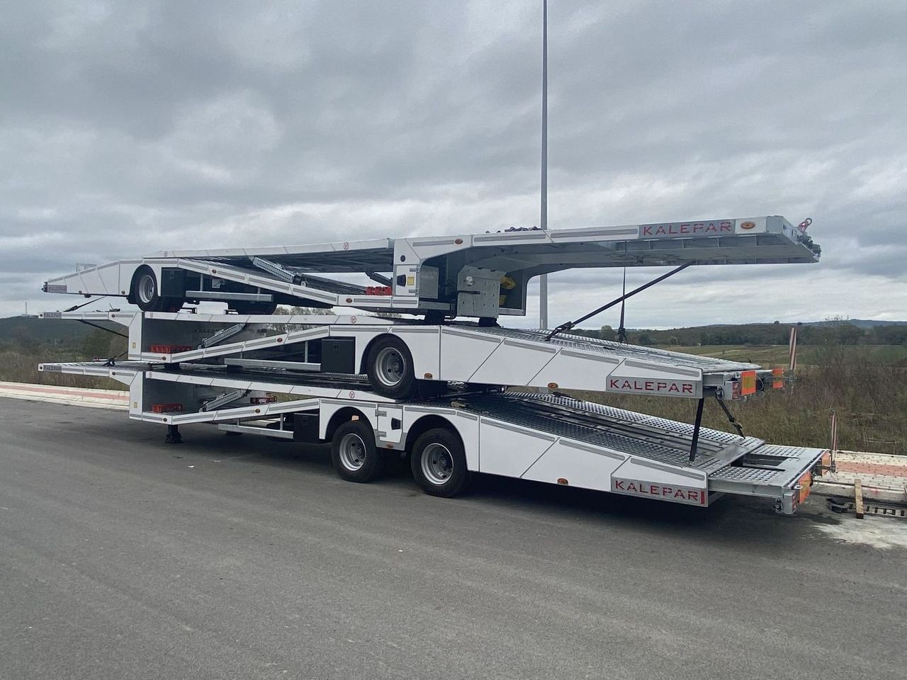 KALEPAR KLP119V4 4er-Autotransporter 1xAchse VDI - Semirimorchio trasporto automezzi: foto 3 KALEPAR KLP119V4 4er-Autotransporter 1xAchse VDI - Semirimorchio trasporto automezzi: foto 3