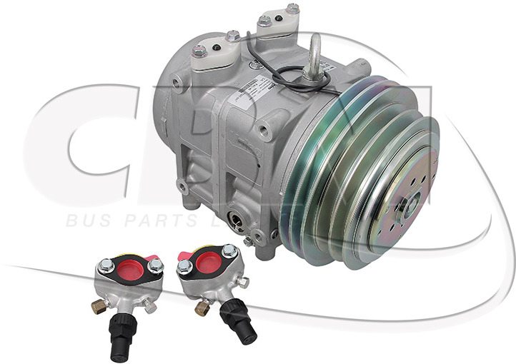 AUTOCLIMA B+A CLUTCH COMPRESSOR - HALDEX (72204C) - Compressore A/C per Autobus: foto 1 AUTOCLIMA B+A CLUTCH COMPRESSOR - HALDEX (72204C) - Compressore A/C per Autobus: foto 1