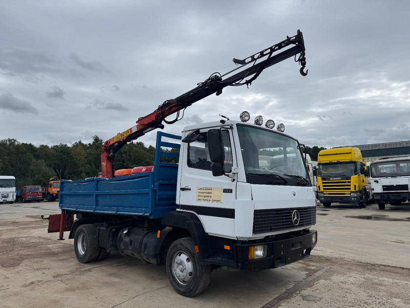 Mercedes-Benz SK 917 (STEEL SUSPENSION / PARLFINGER CRANE / AUXILIARY / 6 CYLINDER WITH MANUAL PUMP) - Autocarro ribaltabile, Camion con gru: foto 3 Mercedes-Benz SK 917 (STEEL SUSPENSION / PARLFINGER CRANE / AUXILIARY / 6 CYLINDER WITH MANUAL PUMP) - Autocarro ribaltabile, Camion con gru: foto 3