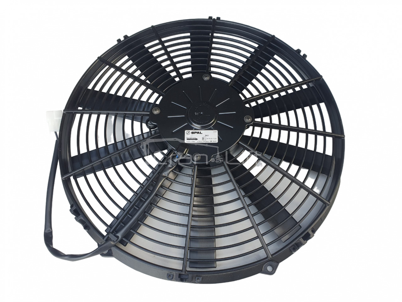 Wentylator chłodnicy oleju hydraulicznego SPAL 24V / 380mm - Radiatore olio per Gru per autocarro: foto 1 Wentylator chłodnicy oleju hydraulicznego SPAL 24V / 380mm - Radiatore olio per Gru per autocarro: foto 1