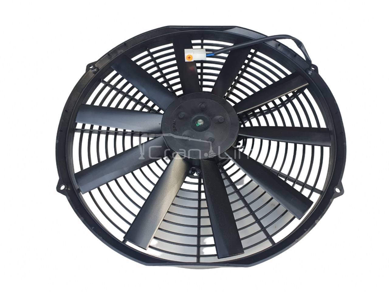 Wentylator chłodnicy oleju hydraulicznego SPAL 24V / 380mm - Radiatore olio per Gru per autocarro: foto 2 Wentylator chłodnicy oleju hydraulicznego SPAL 24V / 380mm - Radiatore olio per Gru per autocarro: foto 2