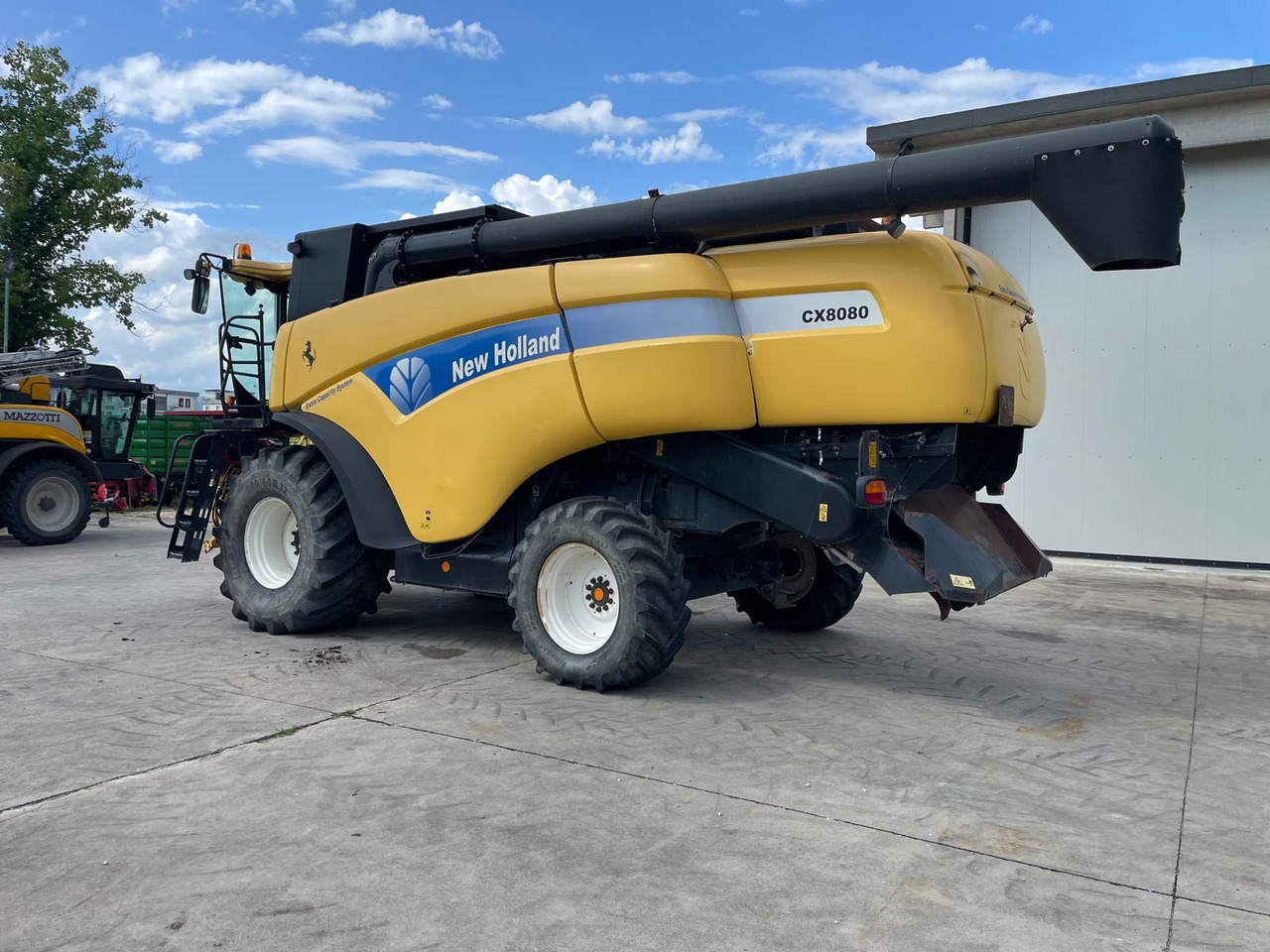 NEW HOLLAND MIETITREBBIA CX 8080 - Mietitrebbia: foto 4 NEW HOLLAND MIETITREBBIA CX 8080 - Mietitrebbia: foto 4