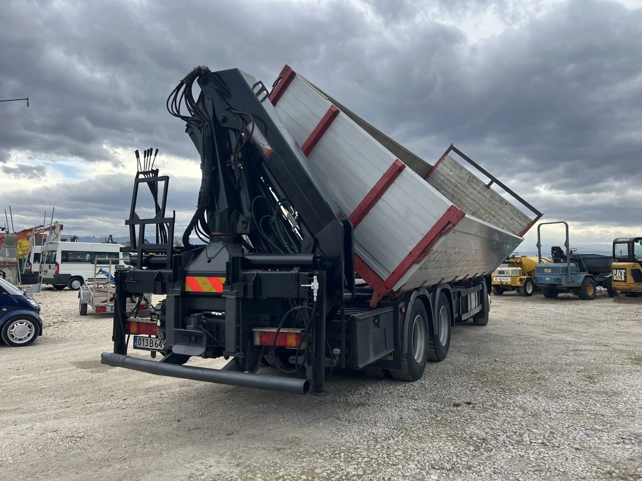 Autocarro ribaltabile, Camion con gru Man Tga 6х4, Самосвал с Кран: foto 8 Autocarro ribaltabile, Camion con gru Man Tga 6х4, Самосвал с Кран: foto 8