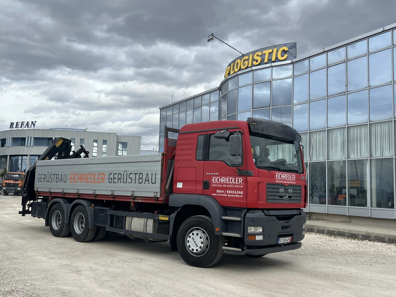 Autocarro ribaltabile, Camion con gru Man Tga 6х4, Самосвал с Кран: foto 11 Autocarro ribaltabile, Camion con gru Man Tga 6х4, Самосвал с Кран: foto 11