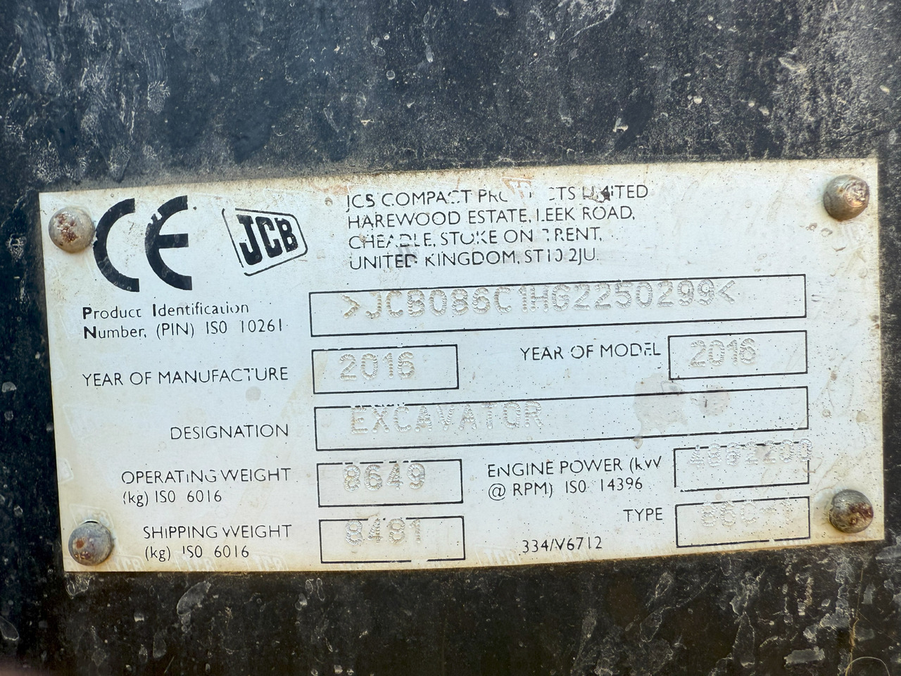 JCB 86C-1 - Escavatore: foto 5 JCB 86C-1 - Escavatore: foto 5