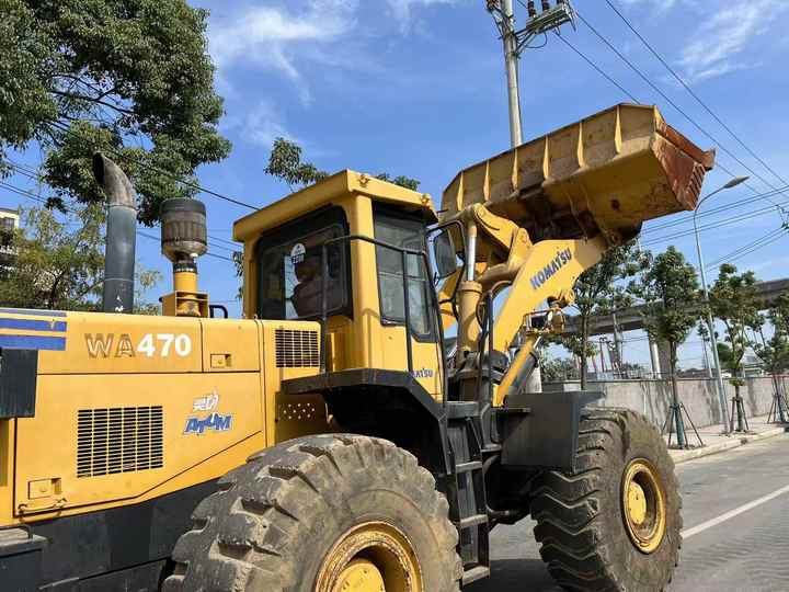 100% Original komatsu Wa470-3 Wheel Loader on Sale Used Japan Brand komatsu Wa380 470 Large Wheel Loader Export - Pala gommata: foto 4 100% Original komatsu Wa470-3 Wheel Loader on Sale Used Japan Brand komatsu Wa380 470 Large Wheel Loader Export - Pala gommata: foto 4